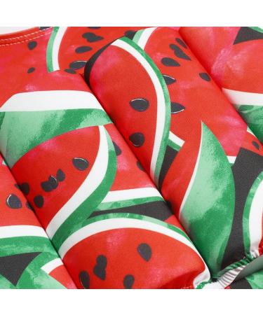 IWEMEK Kids Swimming Float Jacket | One Piece Bathing Suit for Baby Boys Girls | Buoyancy Aid Swimwear Vest | Red Watermelon | 6-12 months - Buy Online on GoSupps.com