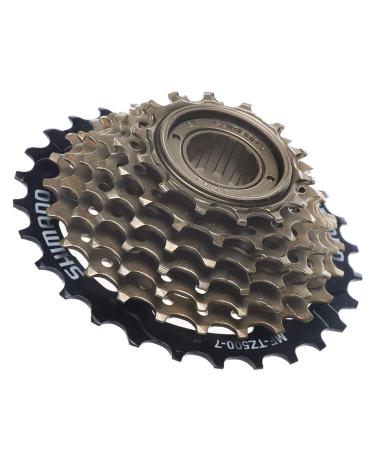 Hycline Shimano 6/7 Speed Freewheel MF-TZ500-6/MF-TZ500-7,Bicycle Multiple Freewheel,Bike Sprocket,14-28 Teeth