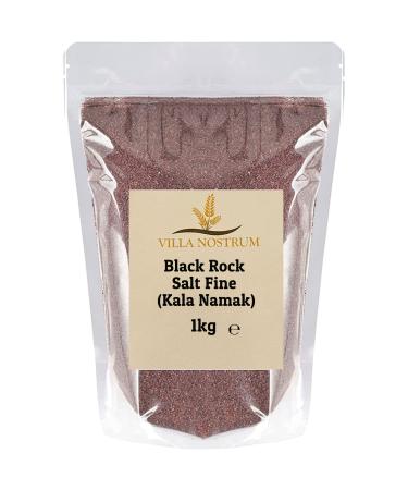 Kala Namak Fine Black Salt 1kg by Villa Nostrum