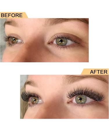 Premade Fan Volume Lash Extensions 8D 0.08D 14mm Russian Pre Made Fan Lashes | 3D-8D 0.07/0.10 C/D Curl 8-15mm | Long Lasting | Easy Application(8D 0.08D 14mm) - Buy Online on GoSupps.com