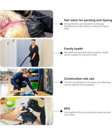 6 Pairs Hair Dye for Men Large Hair Salon Shampoo Tool Belt Man Emulsion Sx3pcs - Buy Online on GoSupps.com