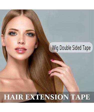 Zhwkelvs 36Pc/Lot Strong Fixed Wig Double Tape Wig Adhesive Extended Hair Strip Waterproof for Toupee Lace Wig with Slitting Line - Buy Online on GoSupps.com