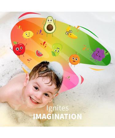 Daisy Encens Fruit Shaped Kids Bath Bombs Gift Set | 5 PCS Handmade Vegan Fizzies with Shea Butter | Fun & Moisturizing Bubble Bath for Boys and Girls - Buy Online on GoSupps.com