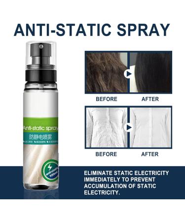 Multi Purpose Anti Static Spray Multi Purpose Anti Static Spray Static Guard Spray Natural Static Cling Remover for Clothes Home - Buy Online on GoSupps.com