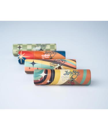 Lady May Tallow Beef Tallow Lip Balm - All Natural Beef Tallow Balm Made with Beeswax Jojoba Oil & Vitamin E for Lip Repair and Hydration - Nothing Artificial USA Made (Vanilla Bean) - Buy Online on GoSupps.com