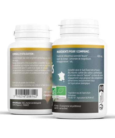 St. John's wort Bio 400mg - 200 tablets - Buy Online on GoSupps.com