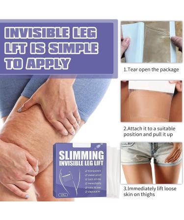 4 Pack Clear Instant Cellulite Patches Thigh Fat Burner Instant Elasticity Smooth Cellulite & Flabby Skin for Girls - Buy Online on GoSupps.com