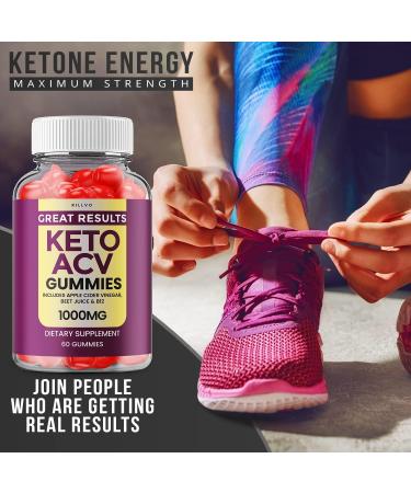 Great Results Keto Gummies - Advanced Formula with Apple Cider Vinegar (60 Gummies) - Buy Online on GoSupps.com