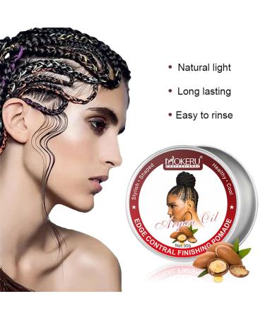 Buy Argan Oil Morocco Hair Wax - Long-Lasting Styling Cream for 24 Hour Hold | Unisex Hair Gel & Edge Wax - International Shipping - Buy Online on GoSupps.com