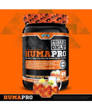 Humapro | Amino Acids Protein Matrix for Humans | 99% Utilization for Lean Muscle | Vegan Gluten Free | 334g / 45 Servings (Southern Sweet Tea) Southern Sweet Tea 11.78 Ounce (Pack of 1) - Buy Online on GoSupps.com