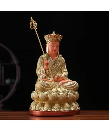 Buddha Statue Lifelike Ksitigarbha Statue Chinese Gift Perfect for Your Home or Office Attractive & Serene TangSeng Buddha Statue Garden Buddha Statues (Size : Small) () - Buy Online on GoSupps.com