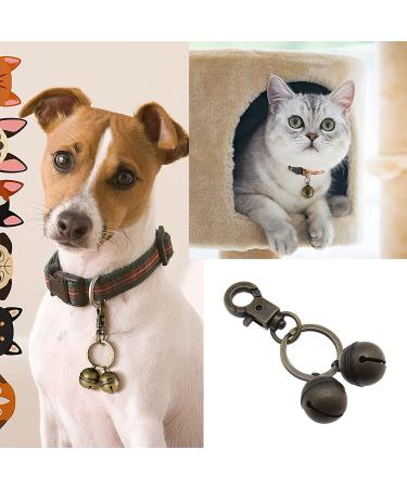 Micro Traders Brass Pet Bell Tracker for Dogs and Cats - Collar Pendant Charm for Pets - Harness Training Bell - Buy Online on GoSupps.com