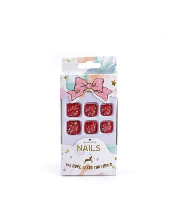 Brishow Artificial Toenails - 24pcs Acrylic Stick-On False Nails for Women & Girls | International Shipping Available - Buy Online on GoSupps.com