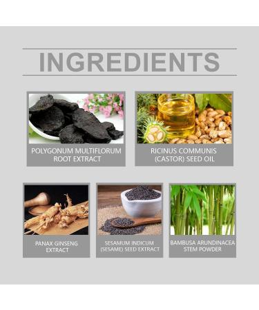  Generisch Black Hair Darkening Shampoo Bars-Gray Reverse for Men Root Coverage and Darkening Mane Gray Covering Nutrients Natural Ingredients 50g (2) - Buy Online on GoSupps.com