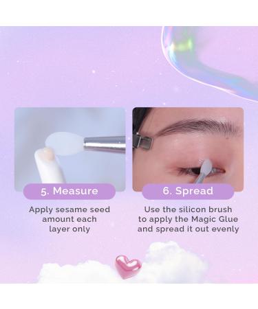 Magic Glue Eyelid Corrector - Waterproof Invisible Adhesive for Hooded Eyelids Eyelid Lifter & Makeup Proof Solution - Buy Online on GoSupps.com