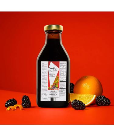 FLORADIX Iron & Herbs Liquid Supplement 17 oz - Natural Iron Formula - Buy Online on GoSupps.com