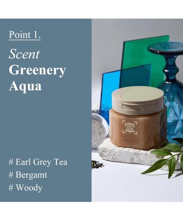 TEABLESS Earl Grey Tea Perfumed Body & Facial Scrub Duo Set Gentle Exfoliating & Hydrating for Sensitive Skin Hypoallergenic Scrub Care Greenery aqua Scent Vegan Korean Skin Care - Buy Online on GoSupps.com