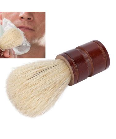 Ergonomic Razor Brush for Men | Portable Wooden Shaving Brush for Salon-quality Mustache Styling - Buy Online on GoSupps.com