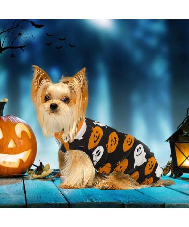 Buy Hipet Recovery Suit for Dogs & Cats - Abdominal Wound Protection Anti-Licking XS Halloween Edition - Buy Online on GoSupps.com