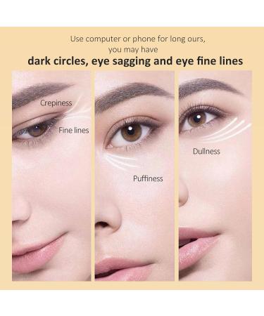 Advanced Snail Peptide Eye Cream Snail Eye Cream Anti Aging & Wrinkle Under Eye Cream For Dark Circles And Puffy Eyes Eye Moisturiser Brighten Smooth (1) - Buy Online on GoSupps.com