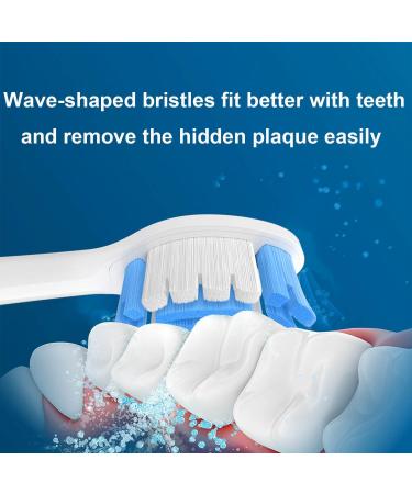 Extra Soft Kids Electric Toothbrush Replacement Heads C2 for Philips Sonicare - 4 White Brush Heads | International Shipping Available - Buy Online on GoSupps.com