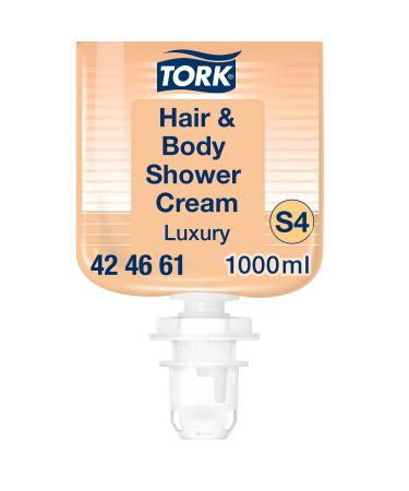 Tork Luxury 3-in-1 Hair & Body Shower Cream S4 Argan Vanilla Scent 1000ml 424661