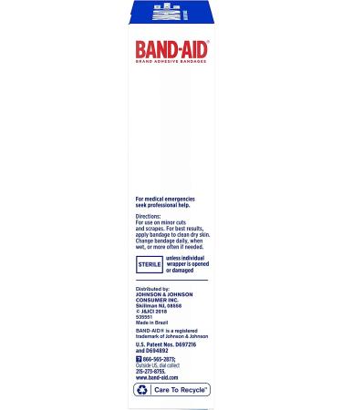 Band-Aid Tru-Stay Adhesive Pads - Large Sterile Bandages for Wound Care 10 ct - Buy Online on GoSupps.com