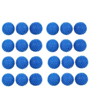 Clisted 24 x Blue Reusable Dryer Balls Ball