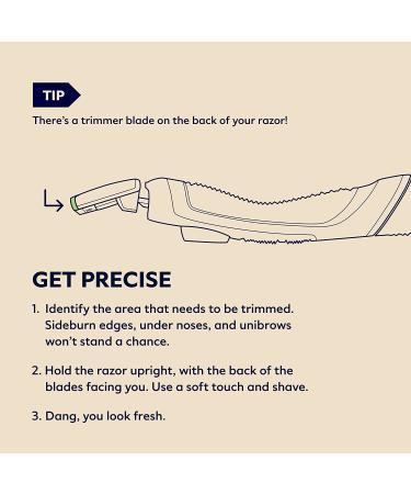 Dollar Shave Club 6-Blade Razor Set & Shave Cream - Ultimate Shaving Kit with Diamond Grip Handle - Buy Online on GoSupps.com