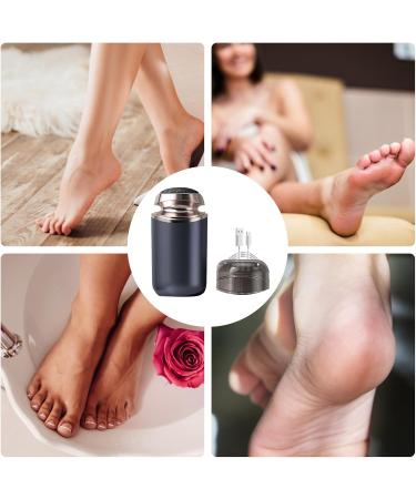 Buerfu Electric Foot Callus Remover | Removable Small Foot Scrubber - Feet Pedicure Tools Rechargeable Fully Automatic Foot Callus Remover Tool for Powerful Exfoliation Blue - Buy Online on GoSupps.com