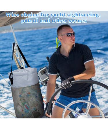 Portable Boat Trash Bag - Reusable Mesh Container for Boats, Kayaks, and Campers - Gray - Buy Online on GoSupps.com