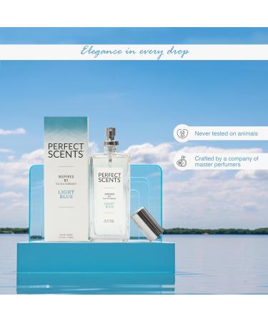 Perfect Scents Fragrances | Inspired by D&G s Light Blue | Women s Eau de Toilette | CLEAN Vegan Paraben Phthalate Free | Never Tested on Animals | 3.4 Fl Oz Dolce & Gabbana's Light Blue 3.4 Fl Oz (Pack of 1) - Buy Online on GoSupps.com