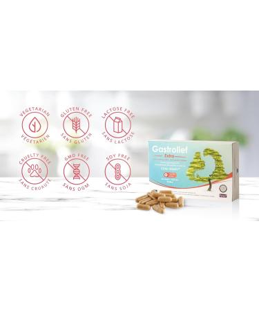 Gastrolief Extra | Compl ment Alimentaire Gastro-intestinal | Mastic de Chios R glisse et Asperge | Confort Digestif & Estomac Sensible | 45 G lules | Sans Gluten 1 - Buy Online on GoSupps.com