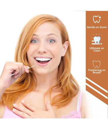 200Pcs 2-in-1 Interdental Brushes & Toothpicks - Soft Bristle Floss Picks in Clear Storage Box for Adults & Kids | Portable Brushpicks for Easy Dental Care - Buy Online on GoSupps.com