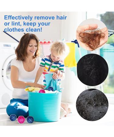 Pet Hair Remover for Laundry - 12 Reusable Washing Balls | Easily Remove Pet Hair from Clothes - Buy Online on GoSupps.com