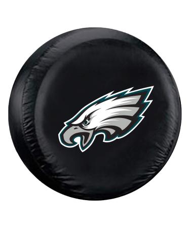 Fremont Die NFL Tire Cover Philadelphia Eagles Large size (30-32" Diameter) Black/Team Colors