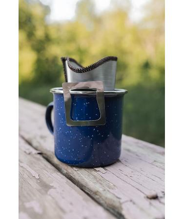 Kitchi Outfitters Stainless Pour Over Coffee Dripper with Storage Pouch - 6*4inch - Buy Online on GoSupps.com