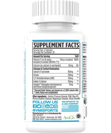 VMI Sports Arima-XD Estrogen Blocker for Men and Women - 2 Bottles, 60 Capsules Each - Buy Online on GoSupps.com