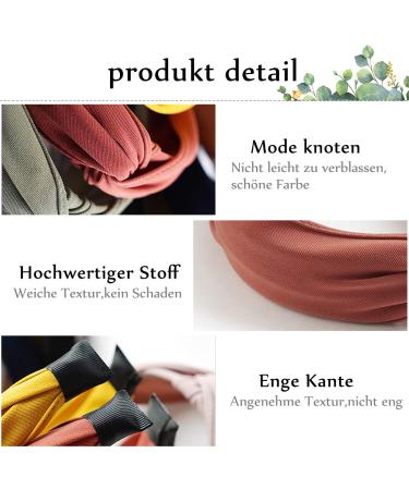 Buy Boho Twisted Women's Hair Ties | Flower Printed Elastic Headbands for Yoga & Sports - Yellow (2 Pack) - Buy Online on GoSupps.com