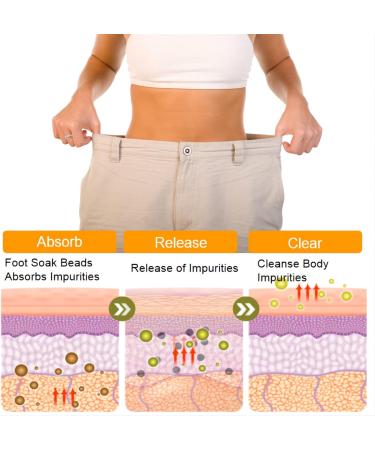 2023 Herbal Detox & Shaping Foot Soak Beads - Body Cleansing Detox (5 Pack / 25 PCS) - Buy Online on GoSupps.com