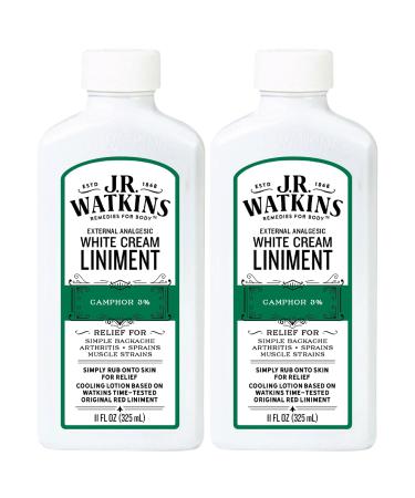 J.R. Watkins White Cream Liniment 11 Ounce