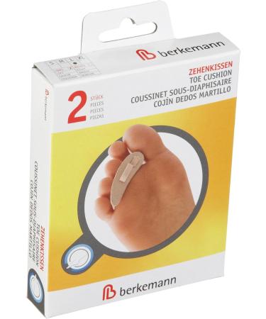 Berkemann Toe Cushion Left 50008154002652 | Large Beige Shoe Pads for Ultimate Comfort | International Shipping Available - Buy Online on GoSupps.com