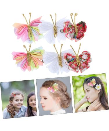 Beavorty 3 Pairs girls hair clips mini hair clips hair clips colorful toddler barrettes colorful hair clips barrettes for girls decor tiny hair clips issue card fabric dense child - Buy Online on GoSupps.com