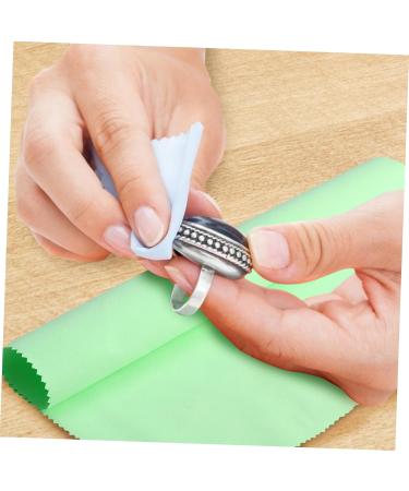 LIFKOME 2pcs Silver Wiping Cloth - Premium Cleaning Cloth for Glasses Lenses Jewelry & More | Effective Dirt Removal & Care - Buy Online on GoSupps.com