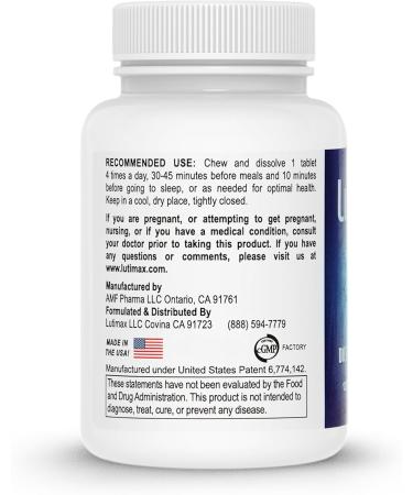 Lutimax Luteolin Complex - Immune Support & Brain Supplement | Antioxidants with Vitamin C D E for Joint & Muscle Health - 120 Tablets - Buy Online on GoSupps.com