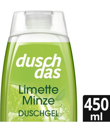  Duschdas Duschdas XXL Mint Lime Shower Gel with Fresh Energy Fragrance Formula for a Refreshing Start to the Day 450ml - Buy Online on GoSupps.com