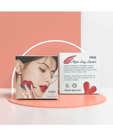 Magic Color Changing Waterproof Lipstick Set - 6 Matte Lazy Lipsticks for Long-Lasting Color - Non-Stick Cup Formula for Lazy People - Labial Magico Chino - Buy Online on GoSupps.com