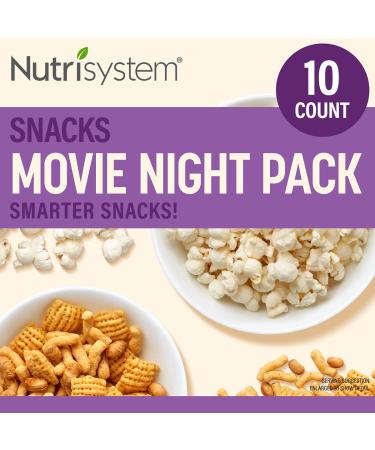 Nutrisystem Movie Night Snack Pack - 10 ct: Delicious and Convenient Snack Options - Buy Online on GoSupps.com