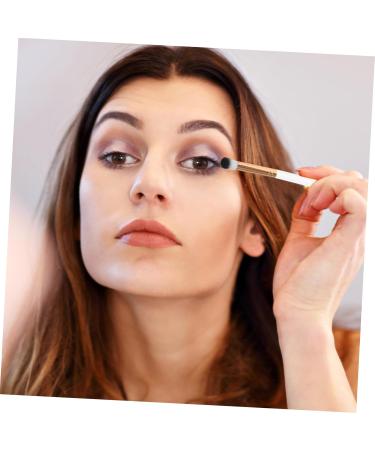 Baluue 10pcs Makeup Brush Make up Eyeshadow Brush Eye Makeup Tool Concealer Brush White Wooden Handle - Buy Online on GoSupps.com