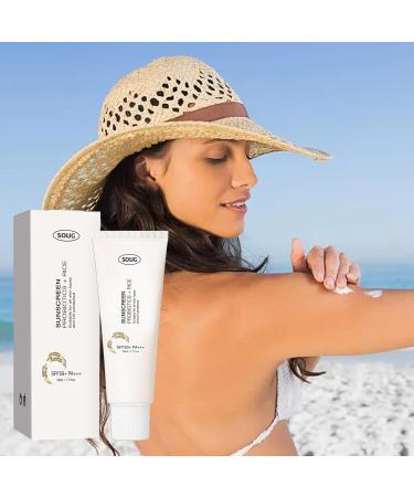 Rice Probiotic Sunscreen | Korean Face Sunscreen | Face Moisturizer | Hydrating Sunscreen | Rice Extract Sunscreen Spf 50+ | Protective Sunscreen (3PC) - Buy Online on GoSupps.com